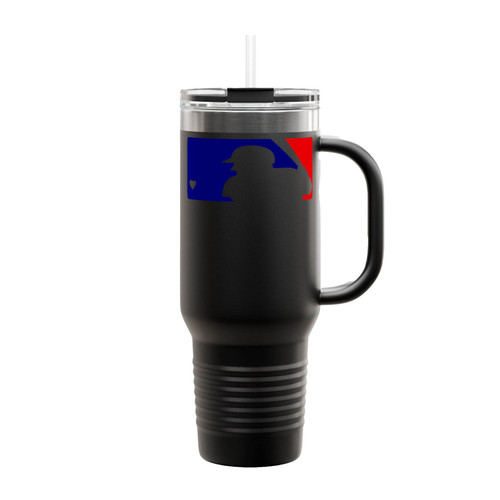 Mlb Logo With Heart Insulated Travel Mug