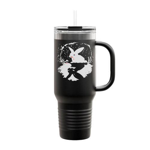 Monty Python - Killer Rabbit Of Caerbannog Insulated Travel Mug