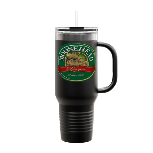 Moosehead Beer Insulated Travel Mug