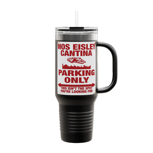 Mos Eisley Cantina Parking Only Insulated Travel Mug