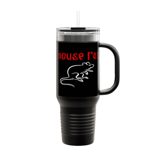 Mouse Rat Logo Insulated Travel Mug