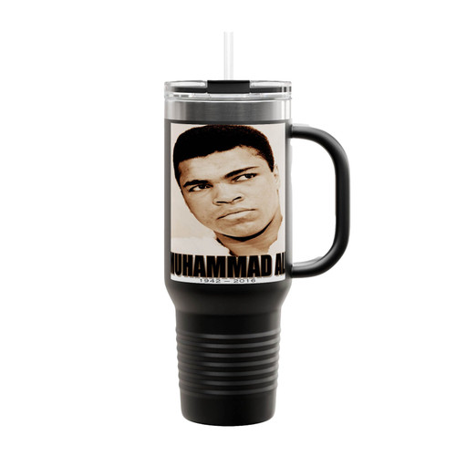 Muhammad Ali Boxing Legend Insulated Travel Mug