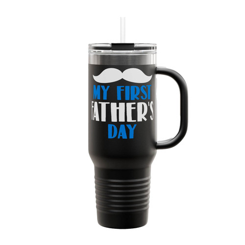 My First Father's Day Insulated Travel Mug