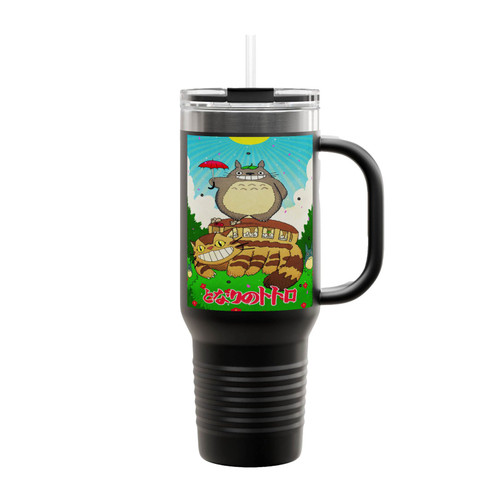 My Neighbor Totoro Catbus Insulated Travel Mug