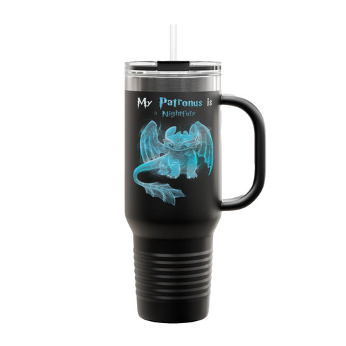 My Patronus Is A Nightfurry How To Train Your Dragon 1 Insulated Travel Mug