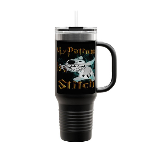 My Patronus Is A Stitch Insulated Travel Mug