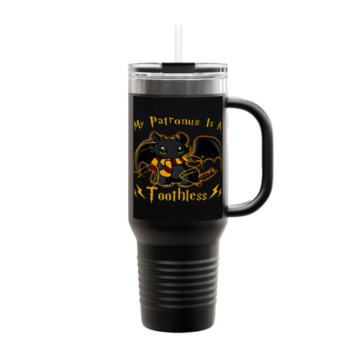 My Patronus Is A Toothless Insulated Travel Mug