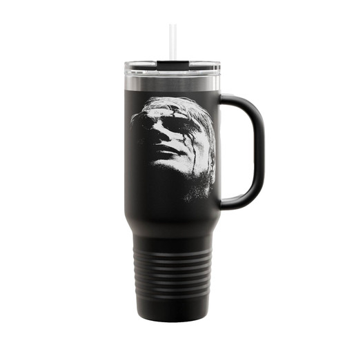 Mysterious Soldier Insulated Travel Mug