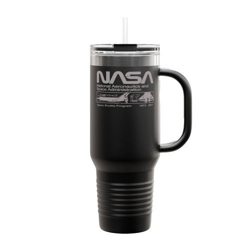 Nasa Boys Classic Space Shuttle Logo Insulated Travel Mug