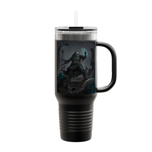 Necromancer Roman Tishenin Insulated Travel Mug