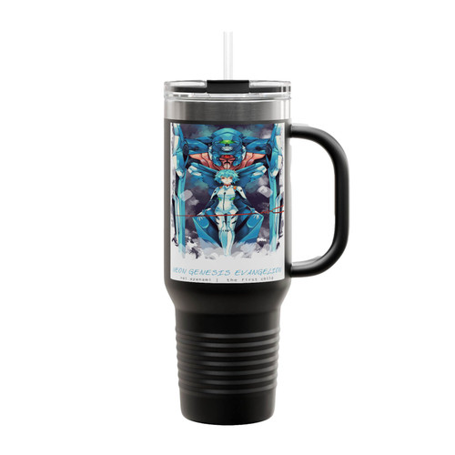 Neon Genesis Evangelion Rei Ayanami Insulated Travel Mug