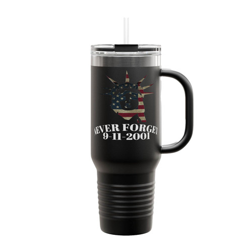 Never Forget September 11 Insulated Travel Mug
