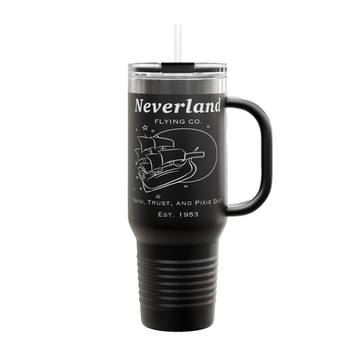 Neverland Peter Pan Insulated Travel Mug