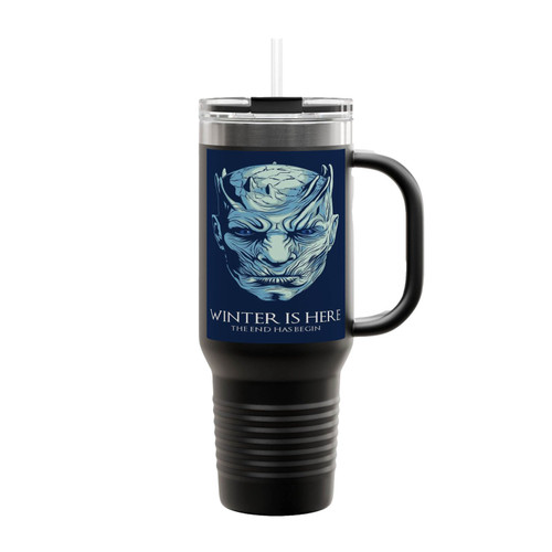 Night King The End Has Begin Insulated Travel Mug
