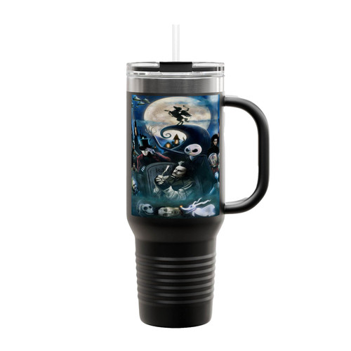 Nightmare Christmas Bash Insulated Travel Mug