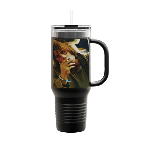 Oasis Band Style Liam Gallagher Insulated Travel Mug