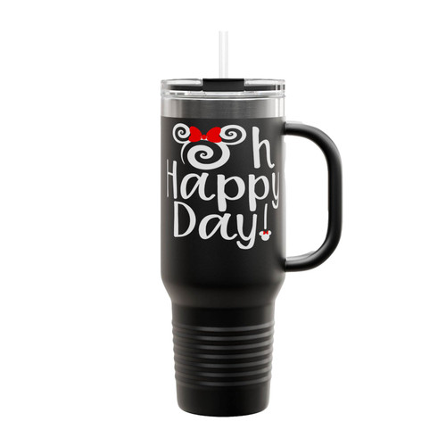 Oh Happy Day Disney Park Insulated Travel Mug