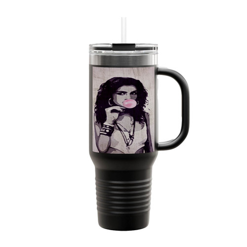 Ohhhh Pretty Woman Insulated Travel Mug