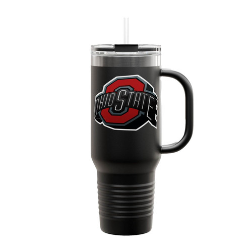 Ohio State Buckeyes 3D Insulated Travel Mug