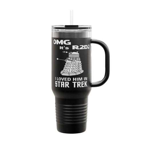 Omg It's R2-D2 Insulated Travel Mug