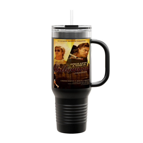 Once Upon A Time In Hollywood Quentin Tarantino Insulated Travel Mug