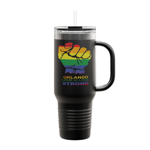 Orlando Strong Inspired Insulated Travel Mug