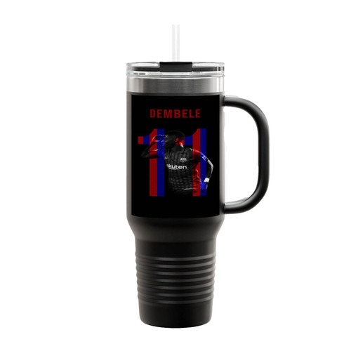Ousmane Dembele Fc Barcelona Insulated Travel Mug