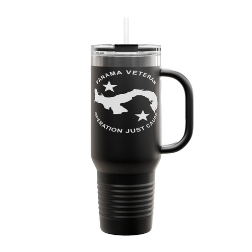 Panama Veteran Insulated Travel Mug