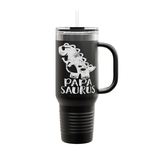 Papa Saurus Insulated Travel Mug