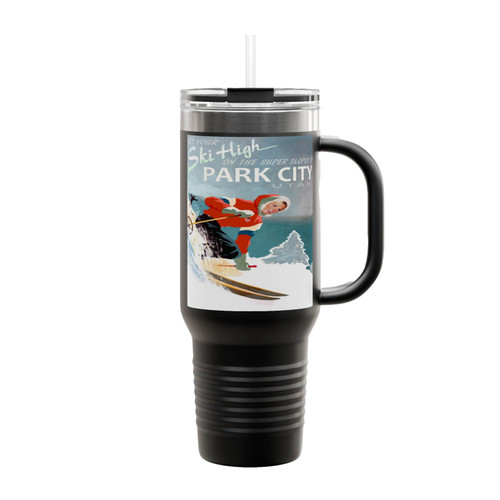 Park City Utah Insulated Travel Mug