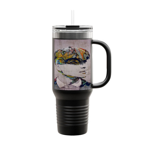 Peaky Blinder Abstract Insulated Travel Mug