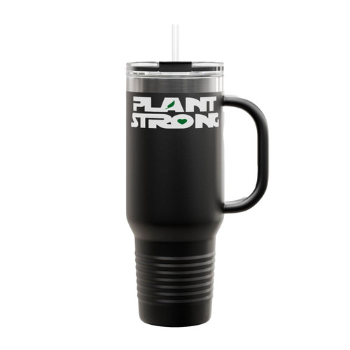 Plant Strong Insulated Travel Mug