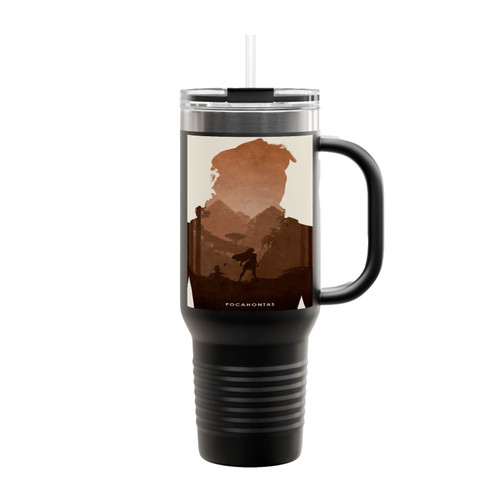 Pocahontas John Smith Insulated Travel Mug