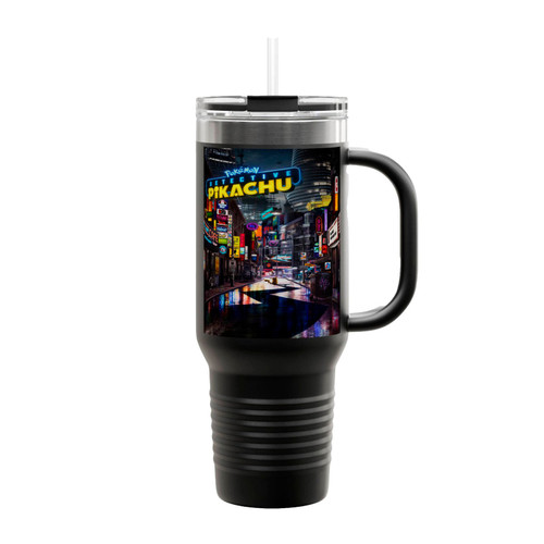 Pokemon Detective Pikachu Movie Insulated Travel Mug