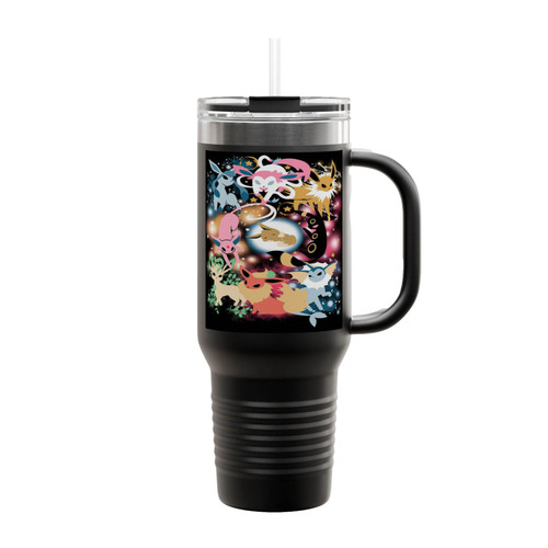 Pokemon Eevee Evolutions Evoli Insulated Travel Mug