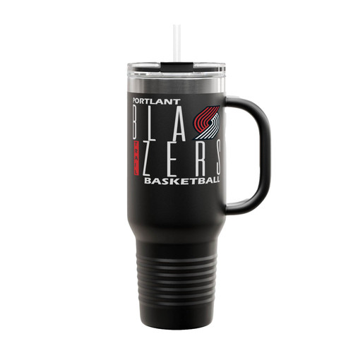 Portland Trail Blazers Art Insulated Travel Mug