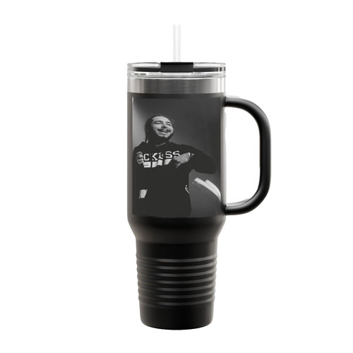 Post Malone Monochrome Insulated Travel Mug