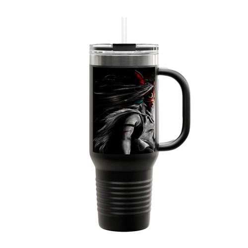 Princess Mononoke Mask Insulated Travel Mug