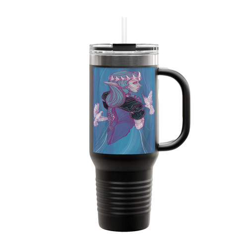 Princess Zelda Art Insulated Travel Mug