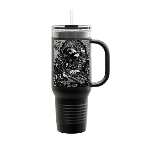 Psychedelic Shaman Insulated Travel Mug