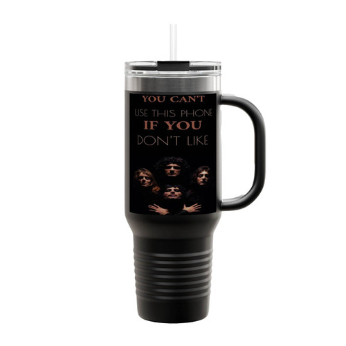 Queen Quote Insulated Travel Mug