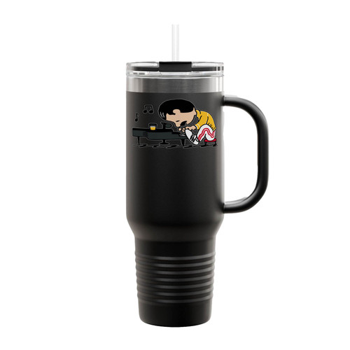 Queenuts Queens Freddie Mercury Insulated Travel Mug