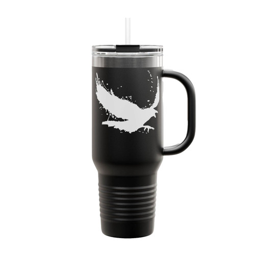Raven Splash Bird Insulated Travel Mug