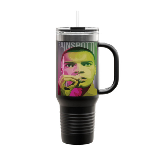 Renton Trainspotting Smoking Insulated Travel Mug