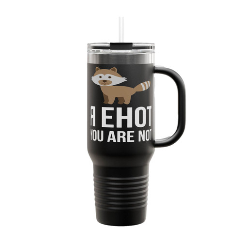 Rhyming Raccoon Insulated Travel Mug