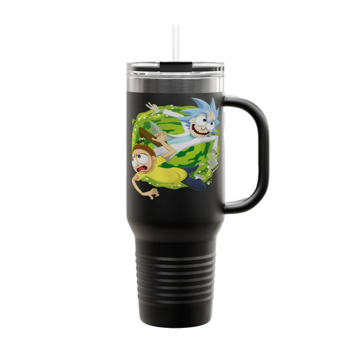 Rick And Morty Adventures Insulated Travel Mug