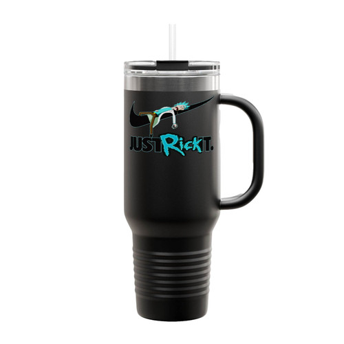Rick And Morty Just Rick It Parody Insulated Travel Mug