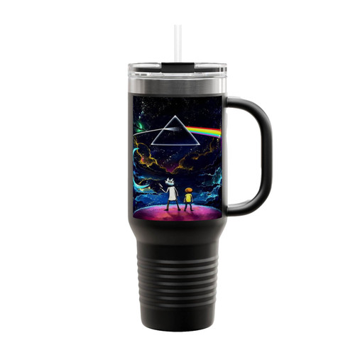 Rick And Morty Space Insulated Travel Mug