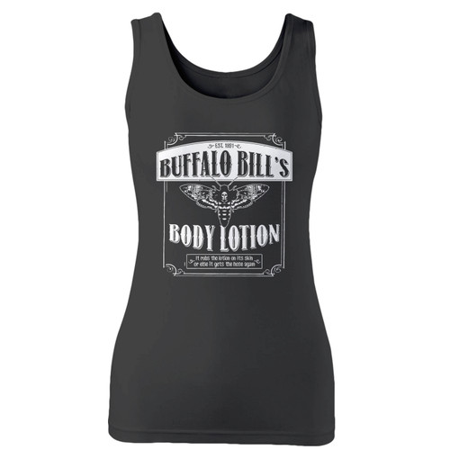 High quality print of this slim fit buffalo bills body lotion women tank top will turn heads. And bystanders won't be disappointed - the racerback cut looks good one any woman's shoulders.