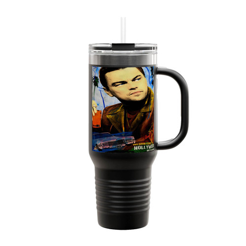 Rick Dalton Drinking And Partying Insulated Travel Mug